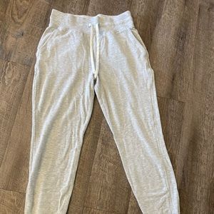 Lululemon light grey joggers